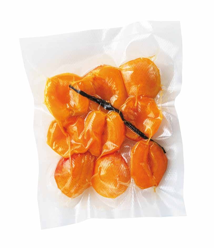 Embossed vacuum bags